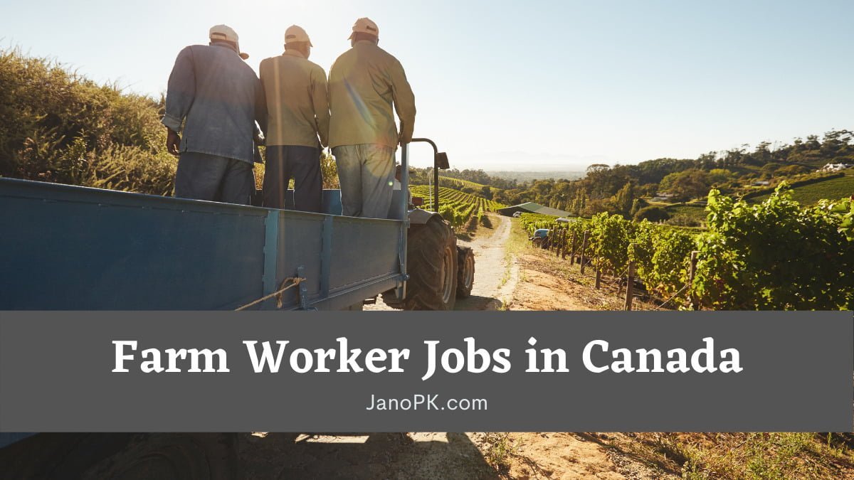 Farm Worker Vacancy Available In Canada